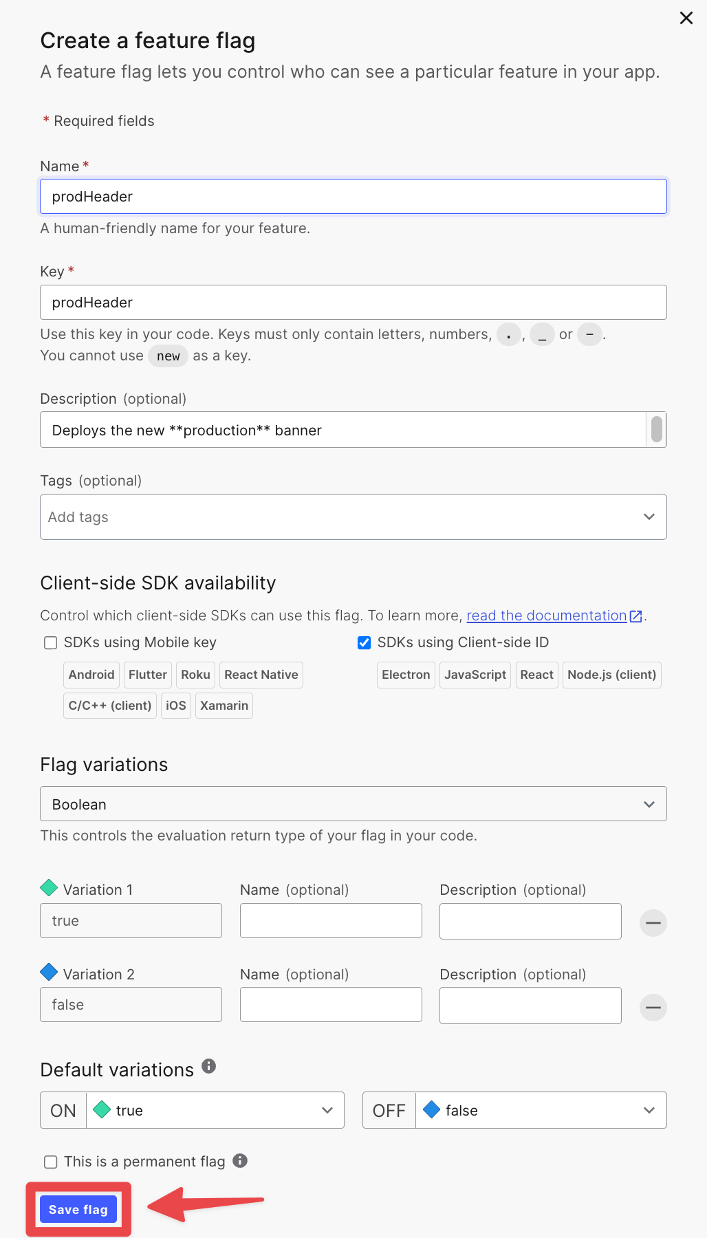 Create Service